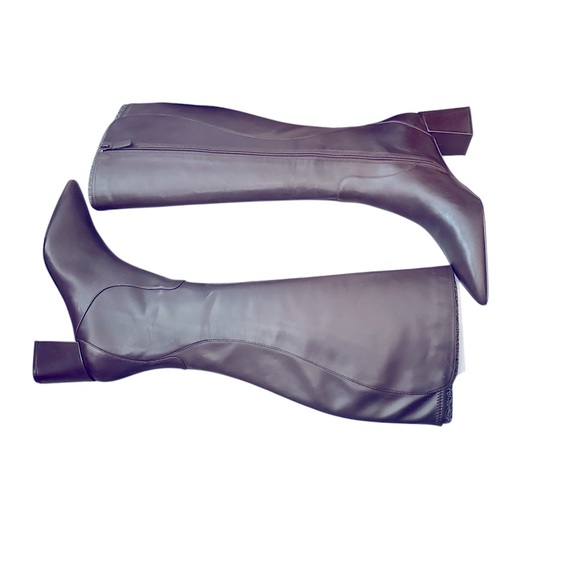 Cole Haan Shoes - Cole Haan Elena Brown Leather Knee High Boots 10.5 New